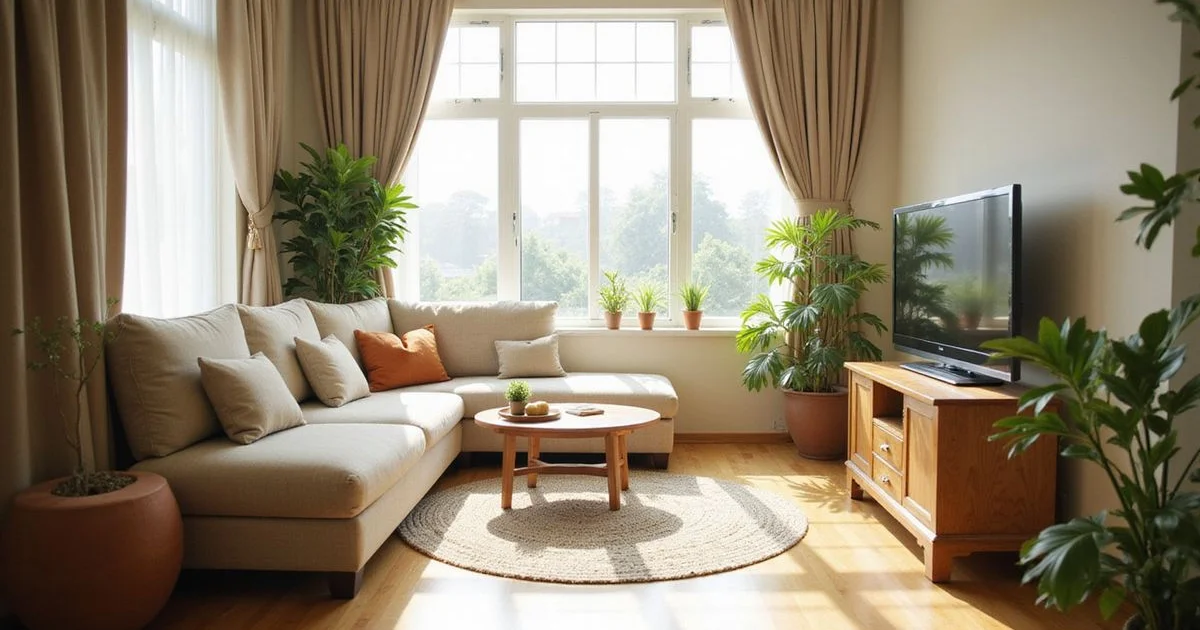 Living room deep clean for Hari Raya open house preparation